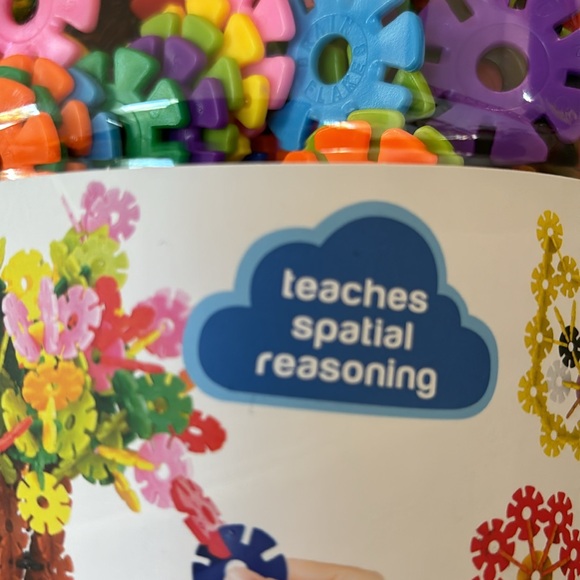Brain flakes 500 plies pieces building engineering stem toy nwt for kids 5 up - Picture 3 of 8